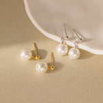 STMG Pearl Dangle Earrings in 2 colours