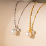 STMG Natural Freshwater Pearl Necklace in 2 colours