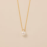 STMG Pearl Adjustable Necklace in gold