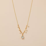 STMG Natural Pearl Droplet Necklace