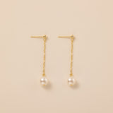 STMG Pearl Drop Dangle Earrings