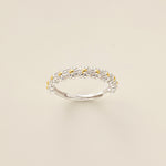 Daisy Flower Adjustable Ring 