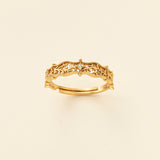 Vine Adjustable Ring (S925)