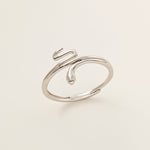 STMG Tiny Snake Adjustable Ring