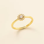 STMG Sunflower Ring in gold