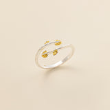 STMG Tiny Leaf Adjustable Ring