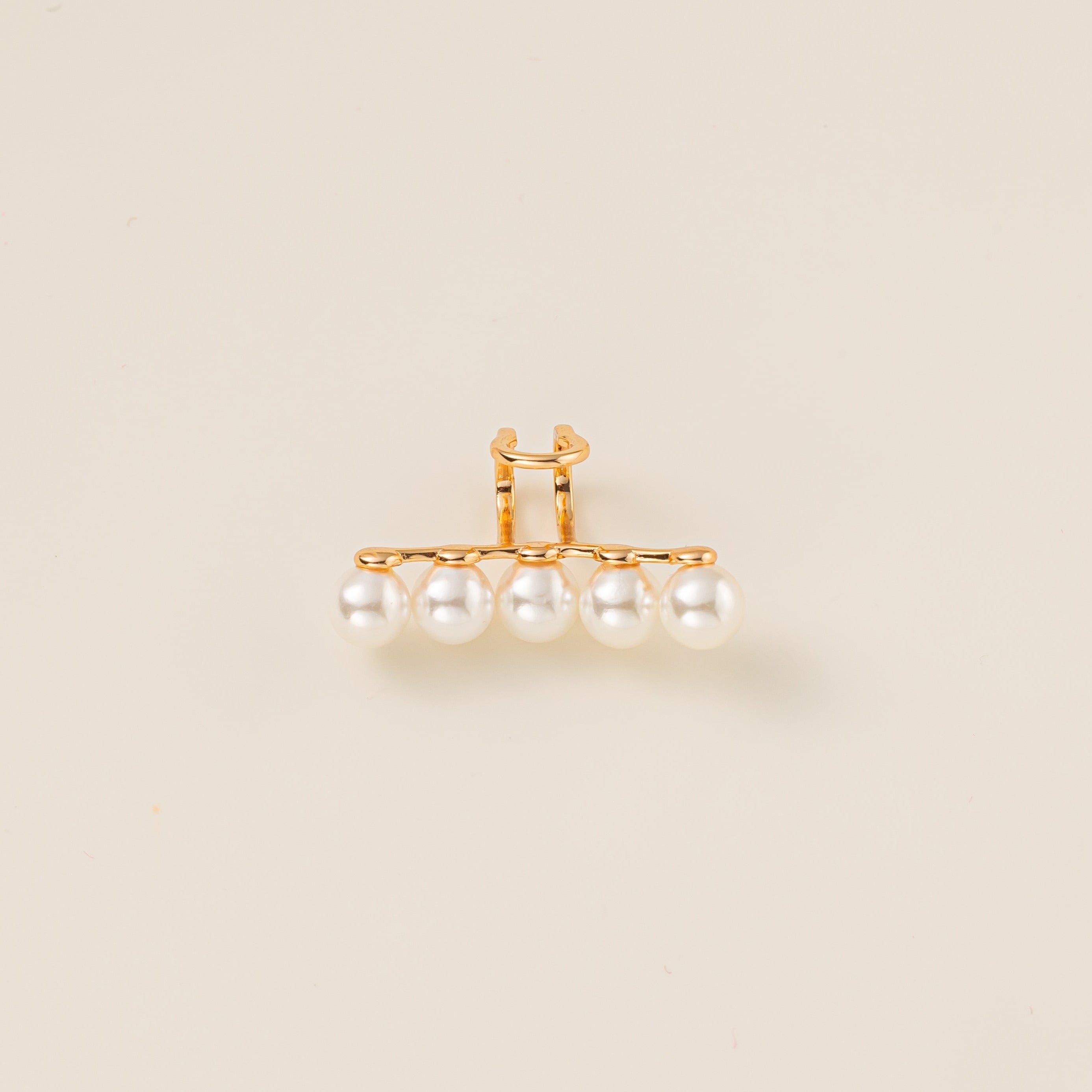 STMG Pearls Ear Cuff Earrings