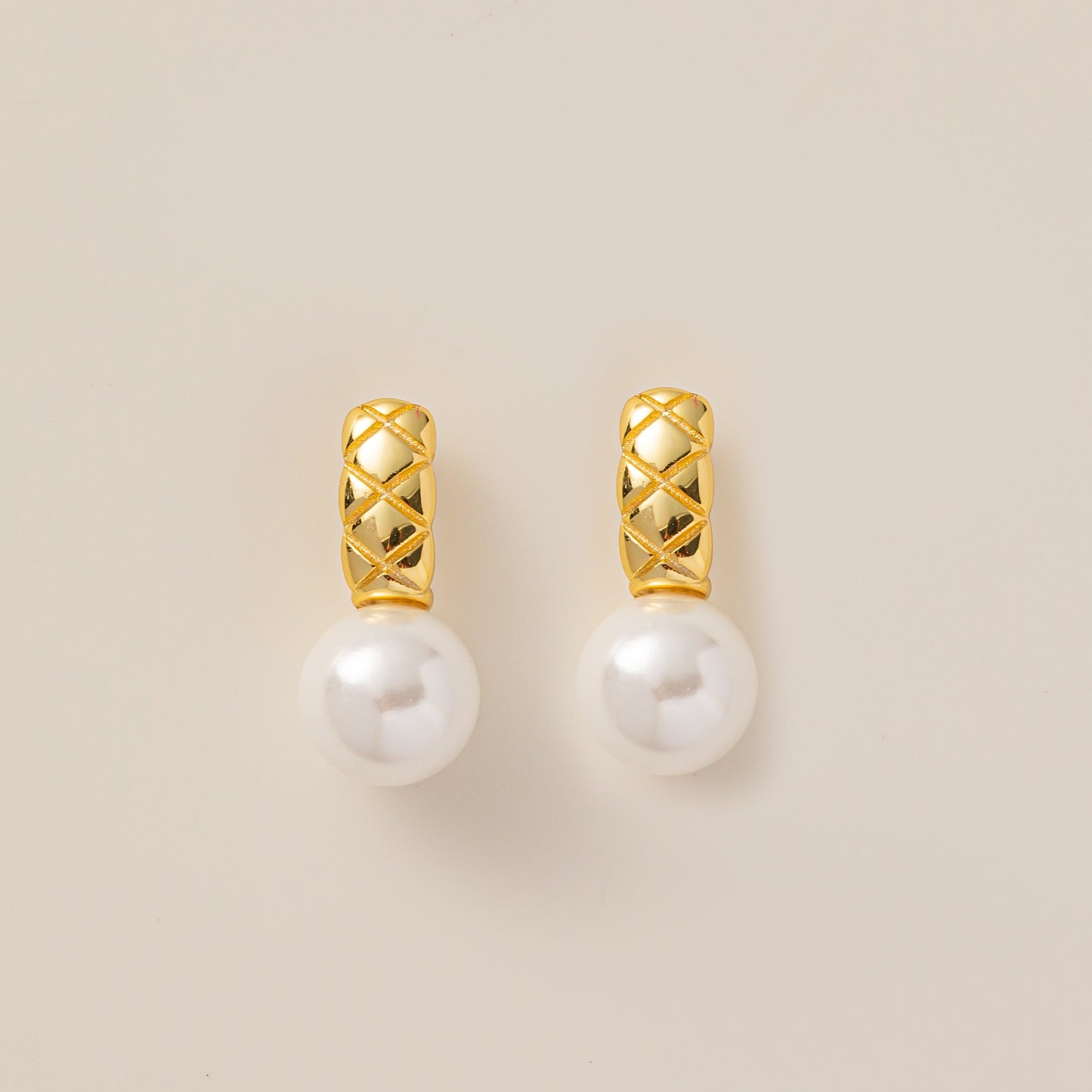 STMG Pearl Stud Earrings