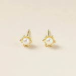 STMG Tiny Pearl Stud Earrings