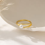 STMG Natural Freshwater Pearl Ring