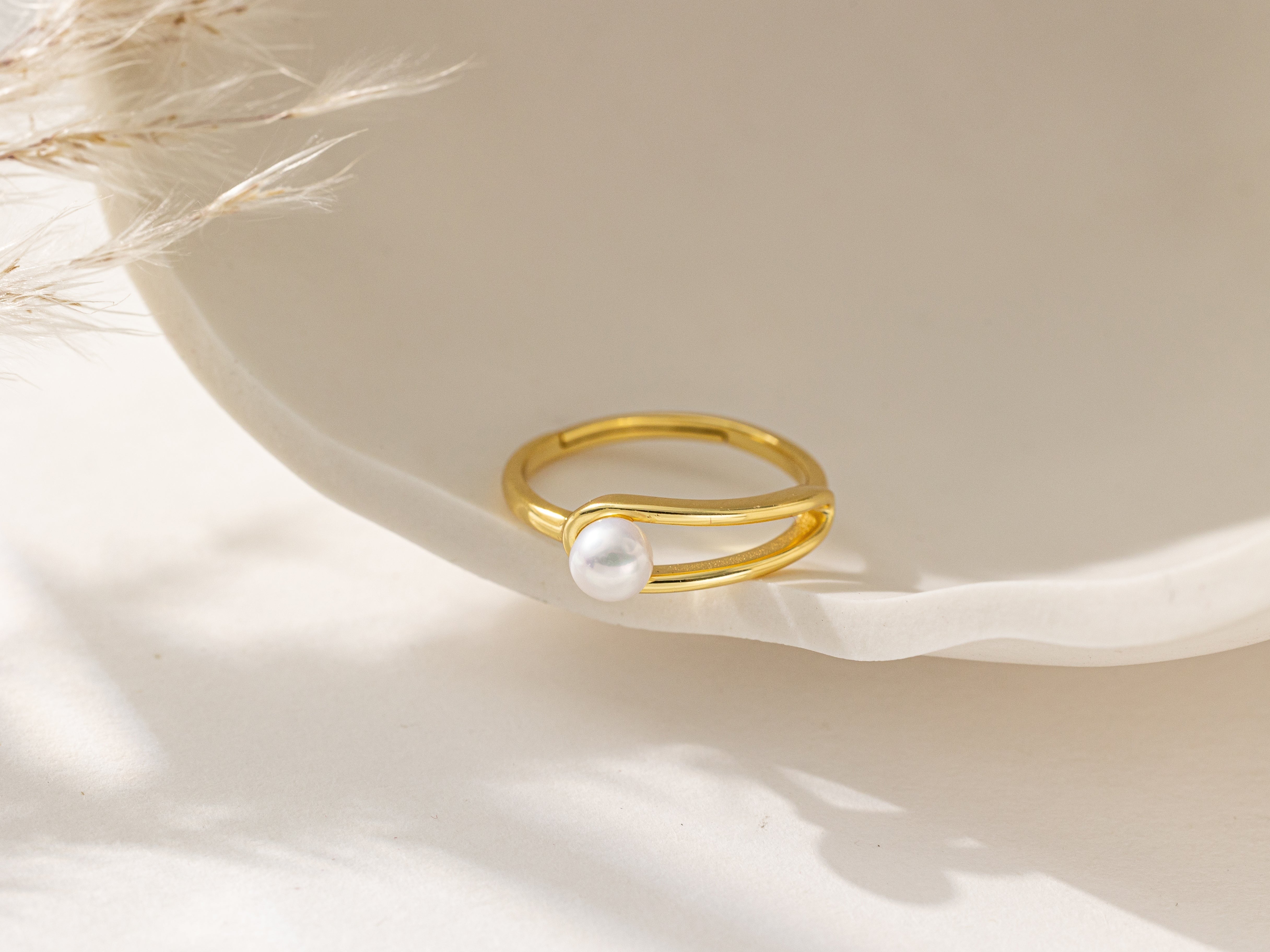 STMG Natural Freshwater Pearl Ring