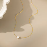 STMG Natural Pearl Necklace 