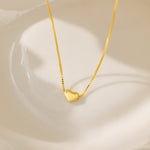 STMG Sweet Heart Necklace in gold