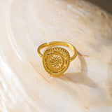 Victorian Style Adjustable Ring (S925)