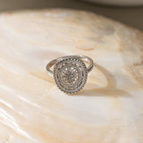 Victorian Style Adjustable Ring (S925)