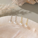 STMG Pearl Dangle Earrings in 2 colours