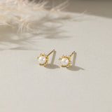 STMG Tiny Pearl Stud Earrings