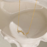 Big Dipper Plough Necklace in gold