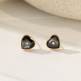 STMG Heart Stud Earrings 