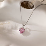 STMG Pink Heart Necklace