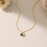 Blue Sapphire Necklace