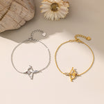 Cupid Bow And Arrow Bracelet in 2 colours