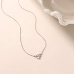 STMG Sweet Heart Necklace in silver