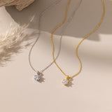 STMG Sparkling Diamond Necklace in 2 colours