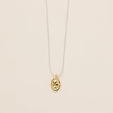 STMG Queen Oval Medal Necklace