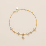 4-Leaf Clover Bracelet gold product picture