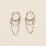 STMG Tassel Duo-chain Hoops