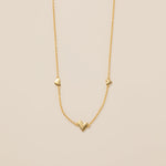 STMG Sweet Heart Necklace in gold