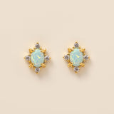 STMG Tiny Opal Starburst Earrings