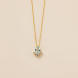 STMG Sky Blue Crystal Necklace