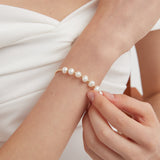 STMG Natural Pearls Bracelet on hand