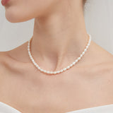 STMG Natural Pearl Choker Necklace