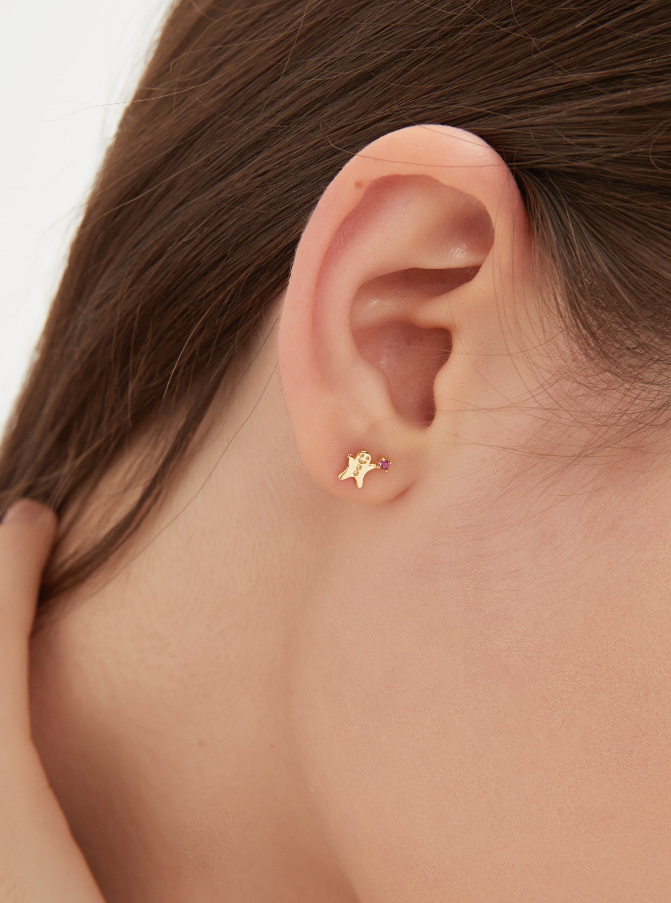 STMG Gingerbread Stud Earrings