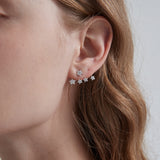 Two Styles in One Stars Earrings (S925)