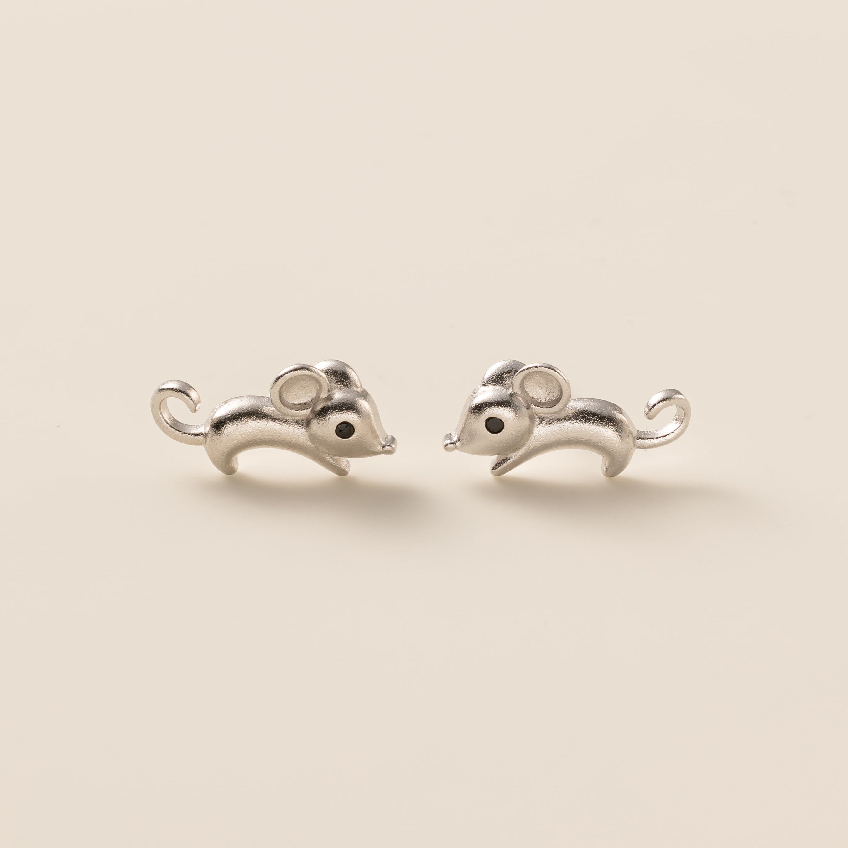 STMG Mouse Stud Earrings