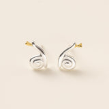 STMG Snail Stud Earrings