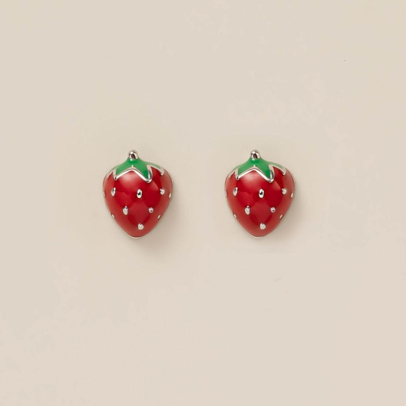 STMG Strawberry Stud Earrings