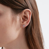 STMG Hummingbird Stud Earrings on ear