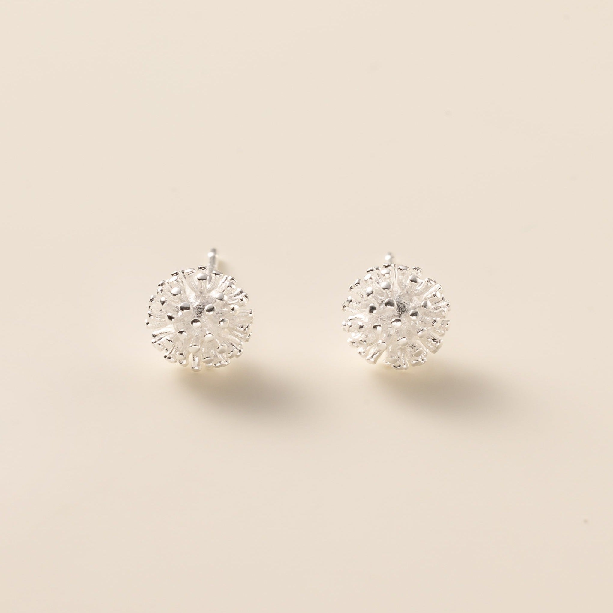 Dandelion Stud Earrings 