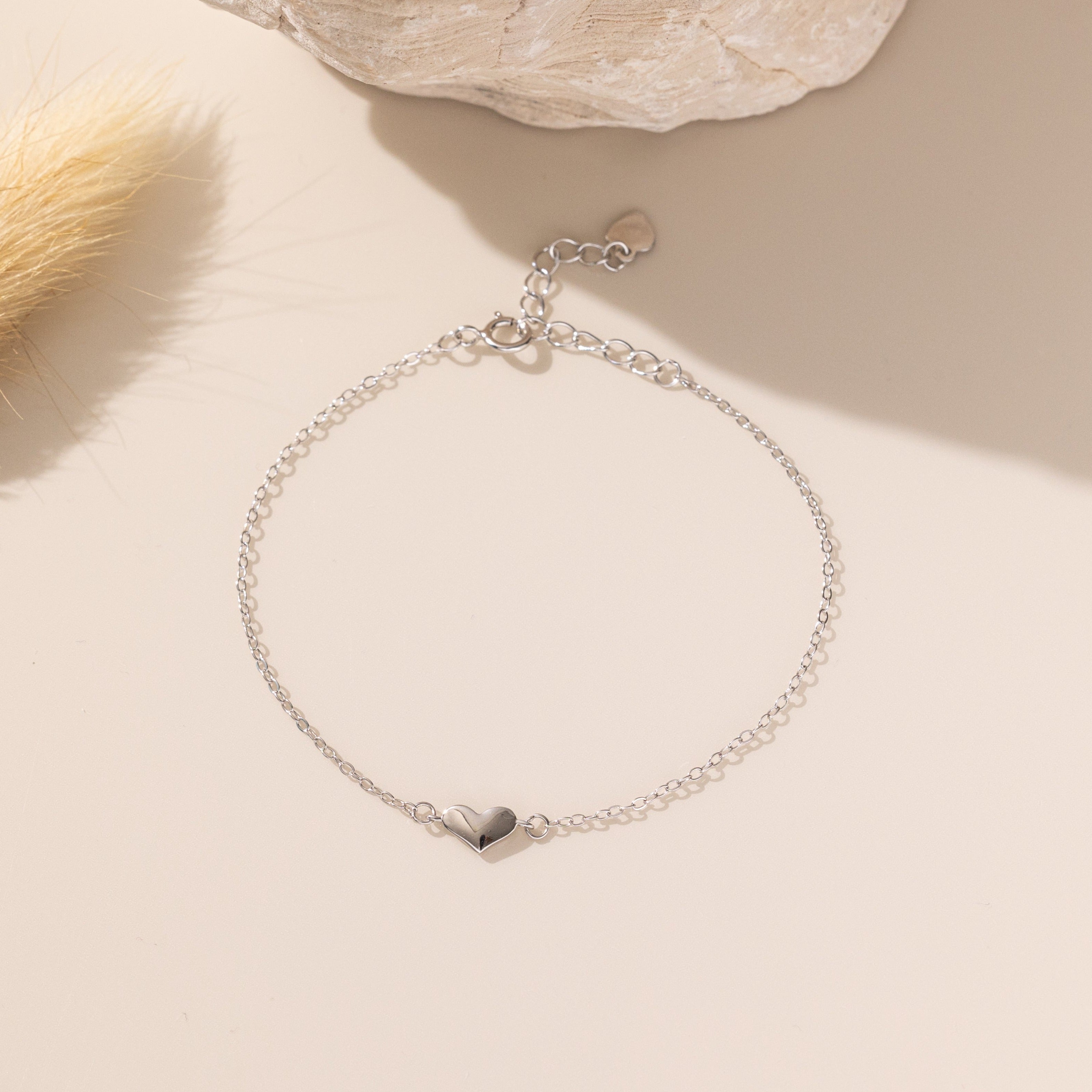 STMG Tiny Sweet Heart Bracelet in silver