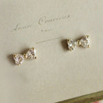 STMG Tiny Bowknot Stud Earrings 