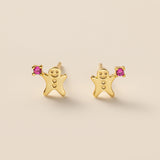 STMG Gingerbread Stud Earrings