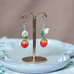 STMG Strawberry Dangle Earrings