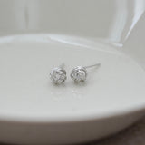 Twisted Circle Stud Earrings (S925)