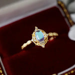 STMG Moonstone Adjustable Ring